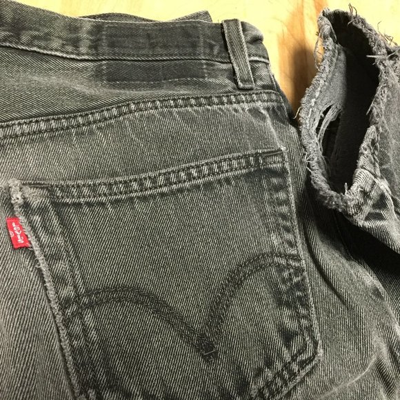 Four Pairs BUNDLE Men’s Levi’s 550 Relaxed Fit Blue Black Jeans 33 x 32 W33 L32 - Picture 10 of 11